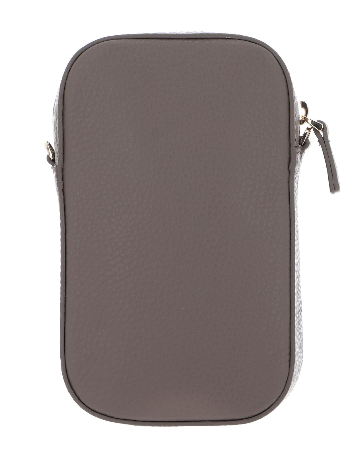 Coccinelle Leder Umhängetasche Handytasche Tebe Hi-Tech Accessoire Grained Leather