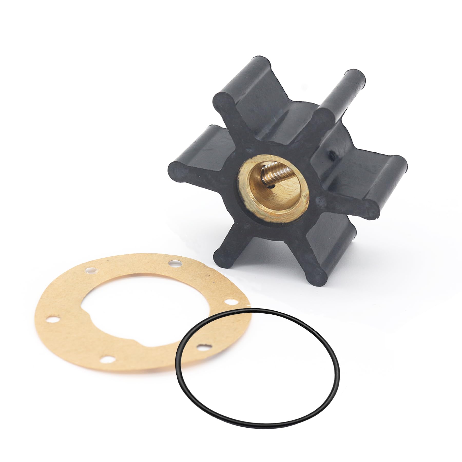 Photo 1 of 104211-42071 Sea Water Pump Impeller Kit Compatible with Yanmar 2GM 3GM 3GM20 3GM30 Replacement 104211-42070 Sierra 18-3079