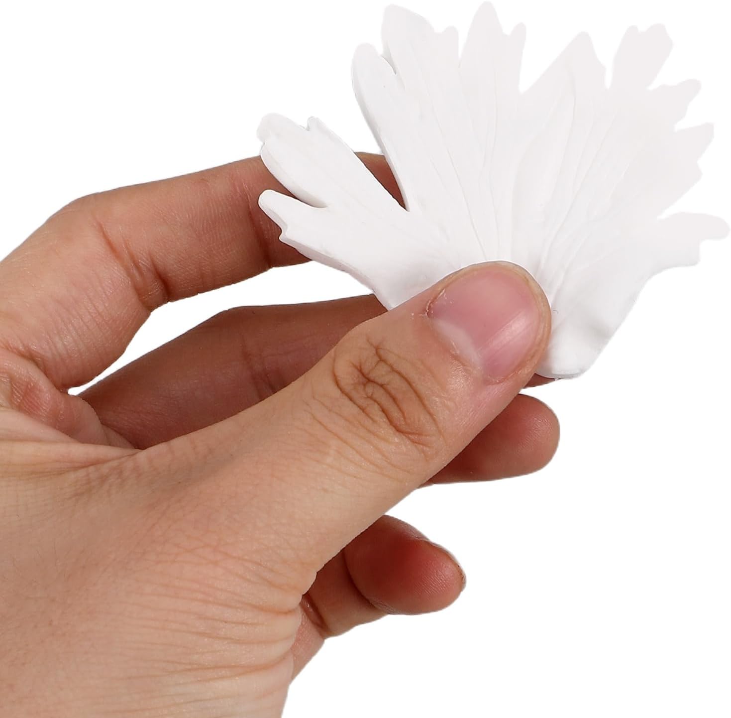 2 Sets Petal Cookie Cutters Polymer Clay Silicone Cookie Cutter Sugarcraft Flower Leaves Making Tool For Wedding Birthday Cake Decorating