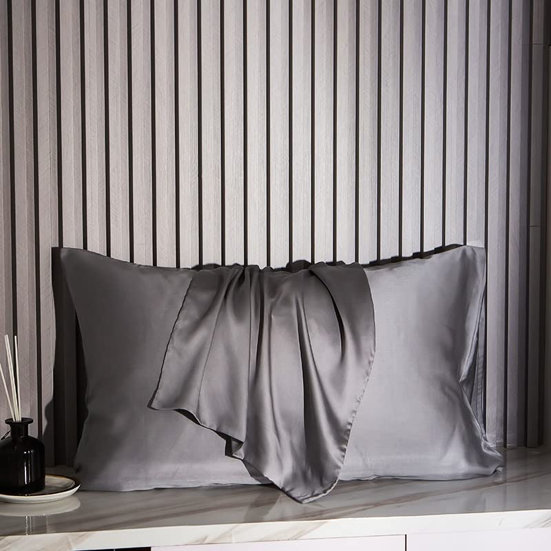 VIRUL Funda de Almohada de Seda Natural Funda de Almohada de Seda Funda de Almohada de Cama Funda de Almohada