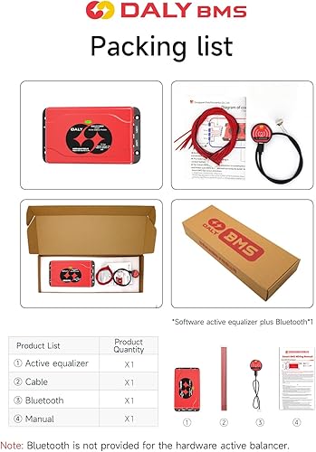 Miniatura 7 de 100Balance 4S 1A Equalizador Activo Inteligente Equalizador Equalizador para Lifepo4 LFPLipo Li-on Batería de Litio Grupo BMS Tablero de