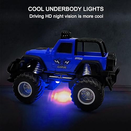 Miniatura 2 de Leadmall Camión de control remoto mejorado auto de juguetes de control remoto fácil de controlar regalo perfecto de cumpleaños de Navidad para niños