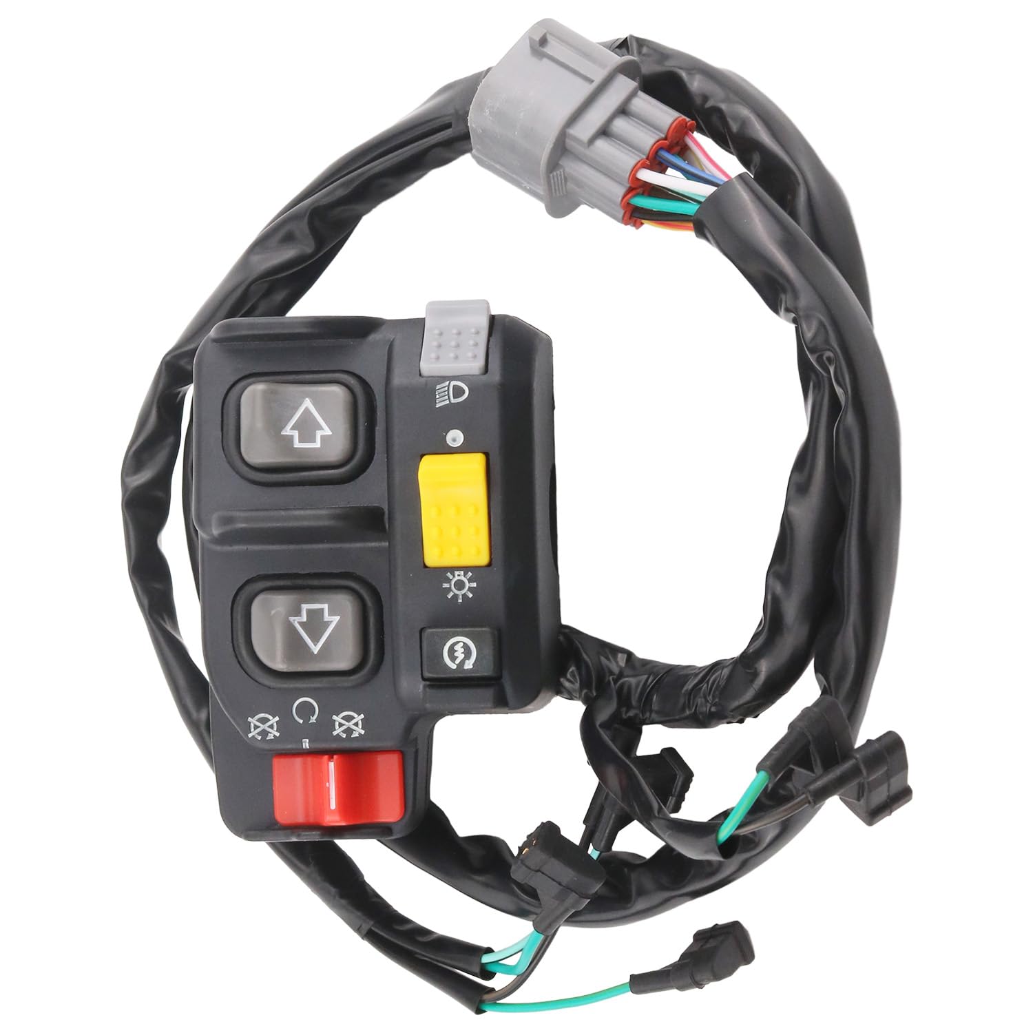 Left Handlebar Start Stop Switch Headlight For Honda Rancher 350 TRX350FM/350TM - Foto 5