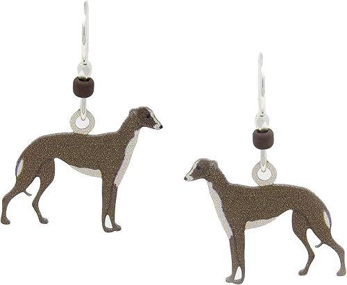 greyhound earrings