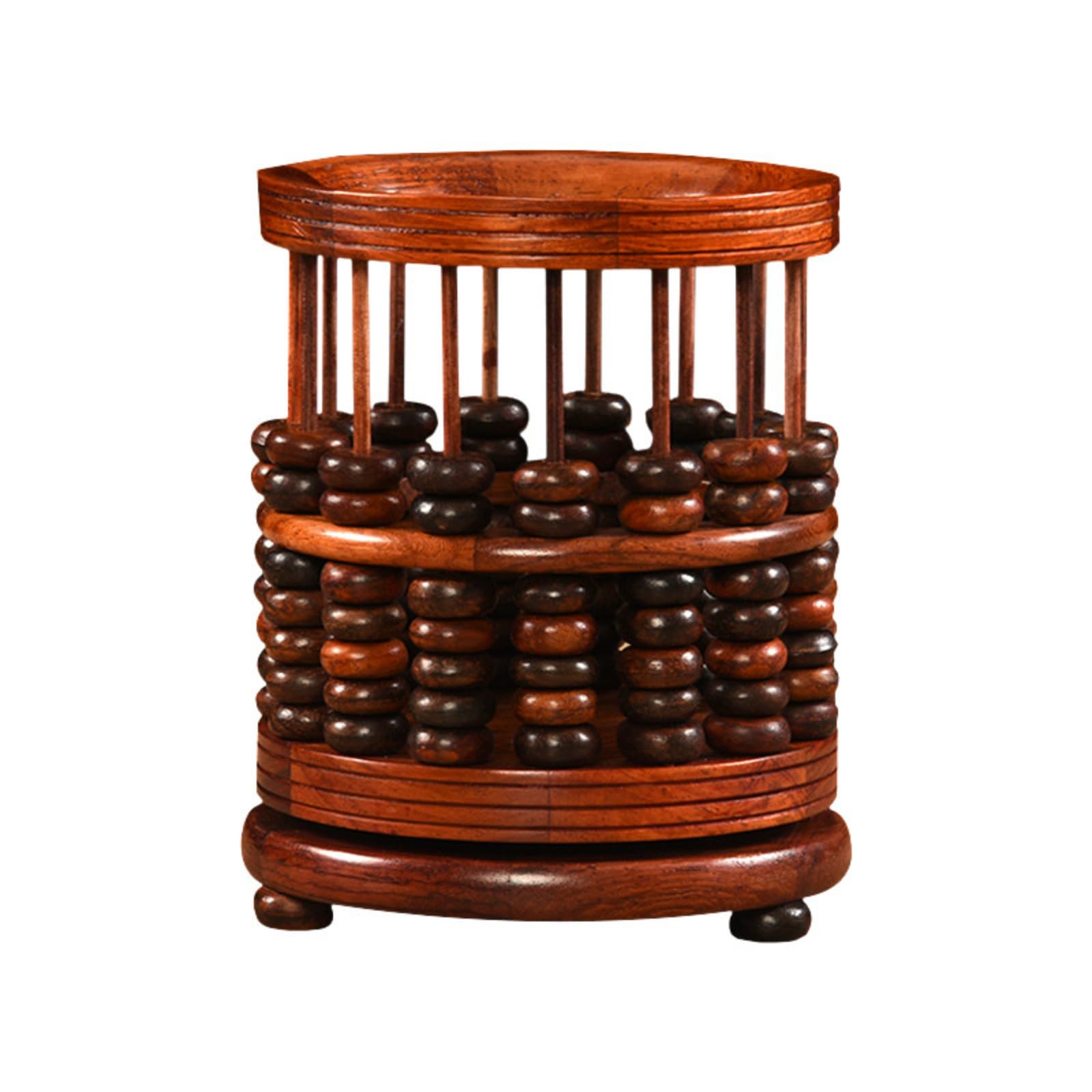 Drehbarer Stifthalter, Bürotischplatte, 12 cm, chinesischer Stil, Mao-Stifthalter, Ornament