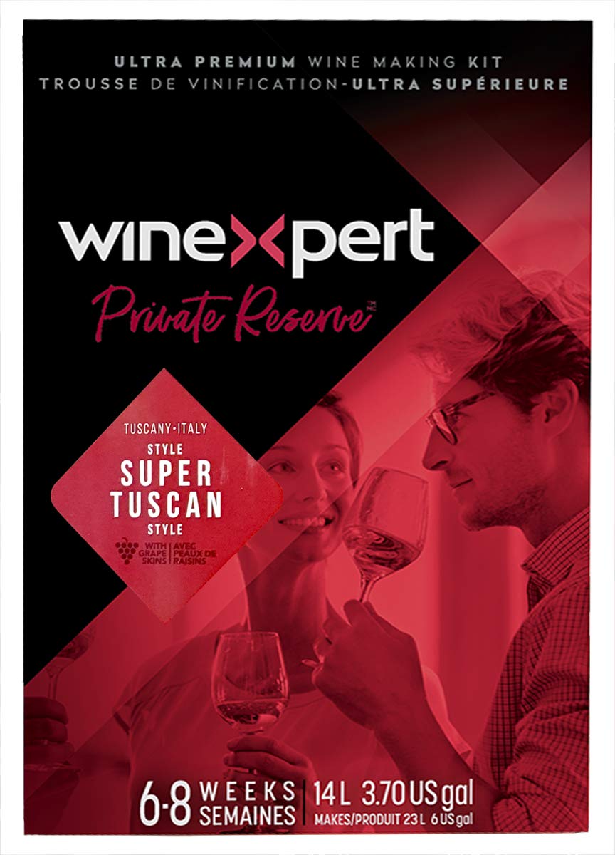 Private Reserve Tuscany, Italian Super Tuscan Wine Ingredient Kit