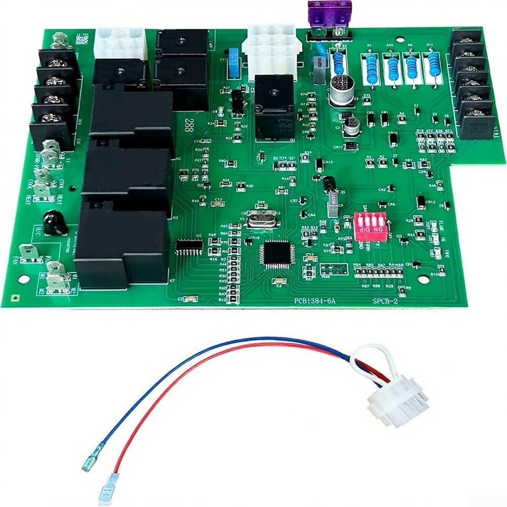 ICM288 Wymienna płytka obwodu sterującego zapłonem pieca do 62-24084-82, zestaw modułu silnika dmuchawy zaworu gazowego z łatwą instalacją wtykową