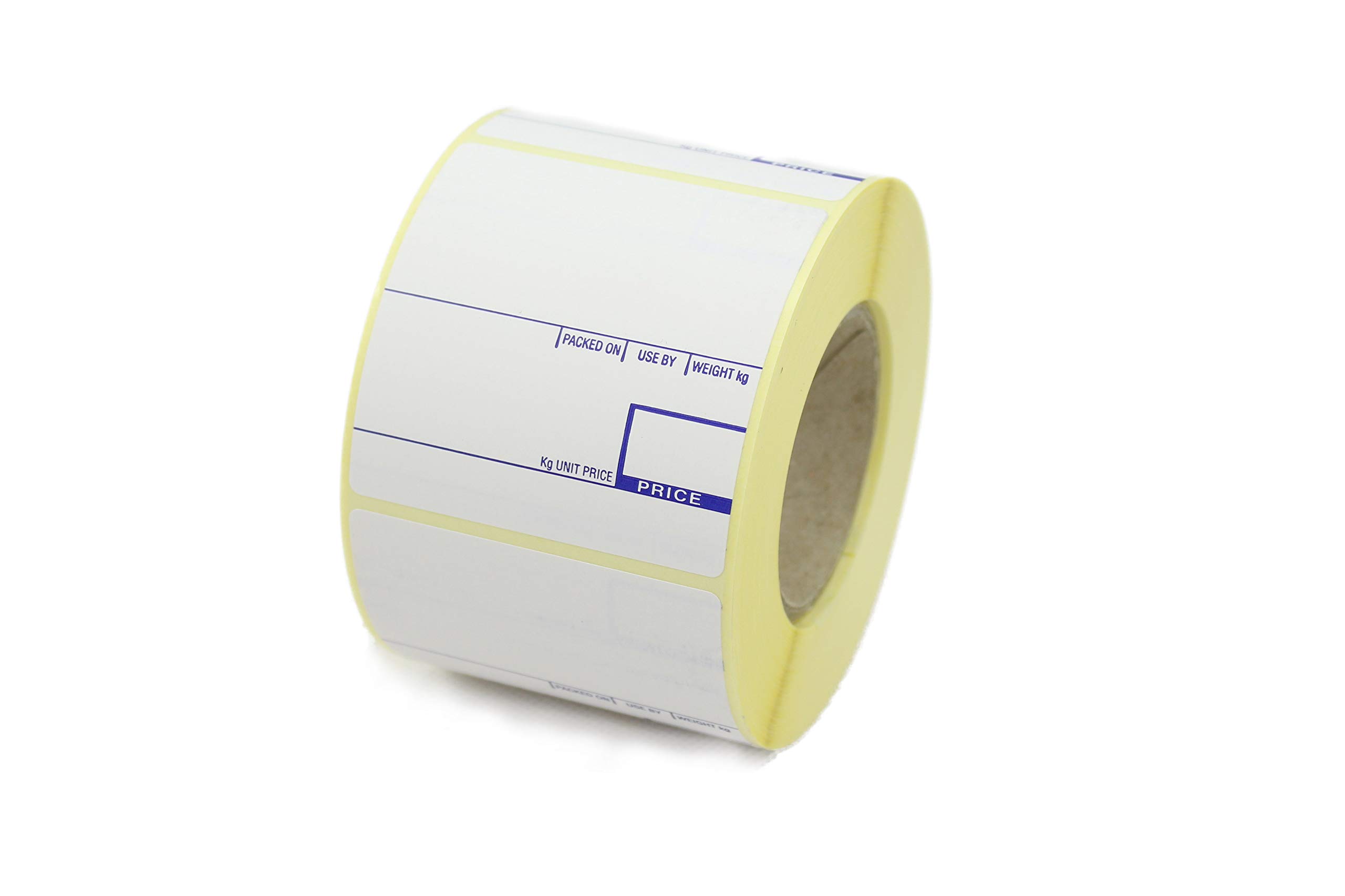 Label Metrics CAS Compatible Scale Labels, 58mm x 60mm, Printed 1 Colour (Blue)