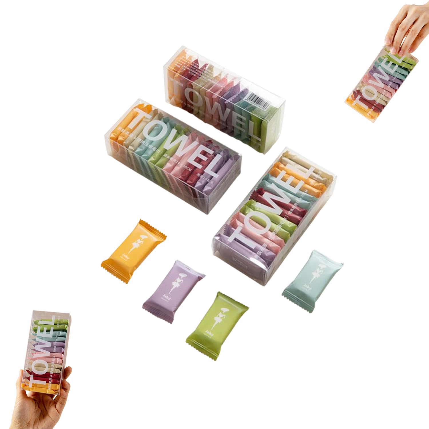 Amazon｜圧縮タオル 防災 圧縮タオル 厚手 圧縮バスタオル コットン