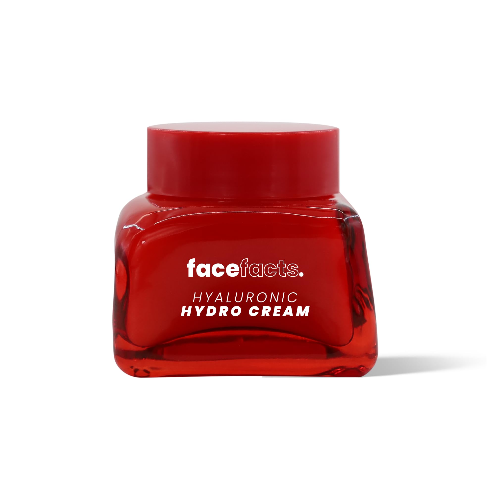 Face Facts Cherry Bliss Hyaluronic Hydro Cream with 5 ceramides, calming aloe water and moisture locking hyaluronic acid. 45ml