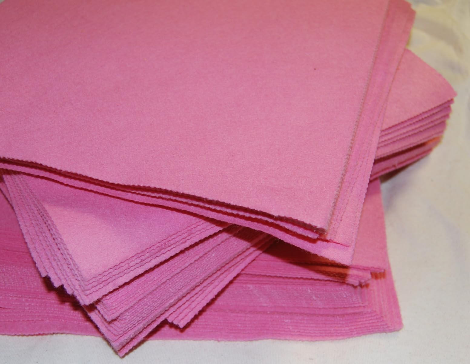 Celloexpress Flamingo Pink Felt Sheets For Crafting And Soft Toy Making 100% Acrylic Craft Felt 9" Squares (, 2 Sheets)