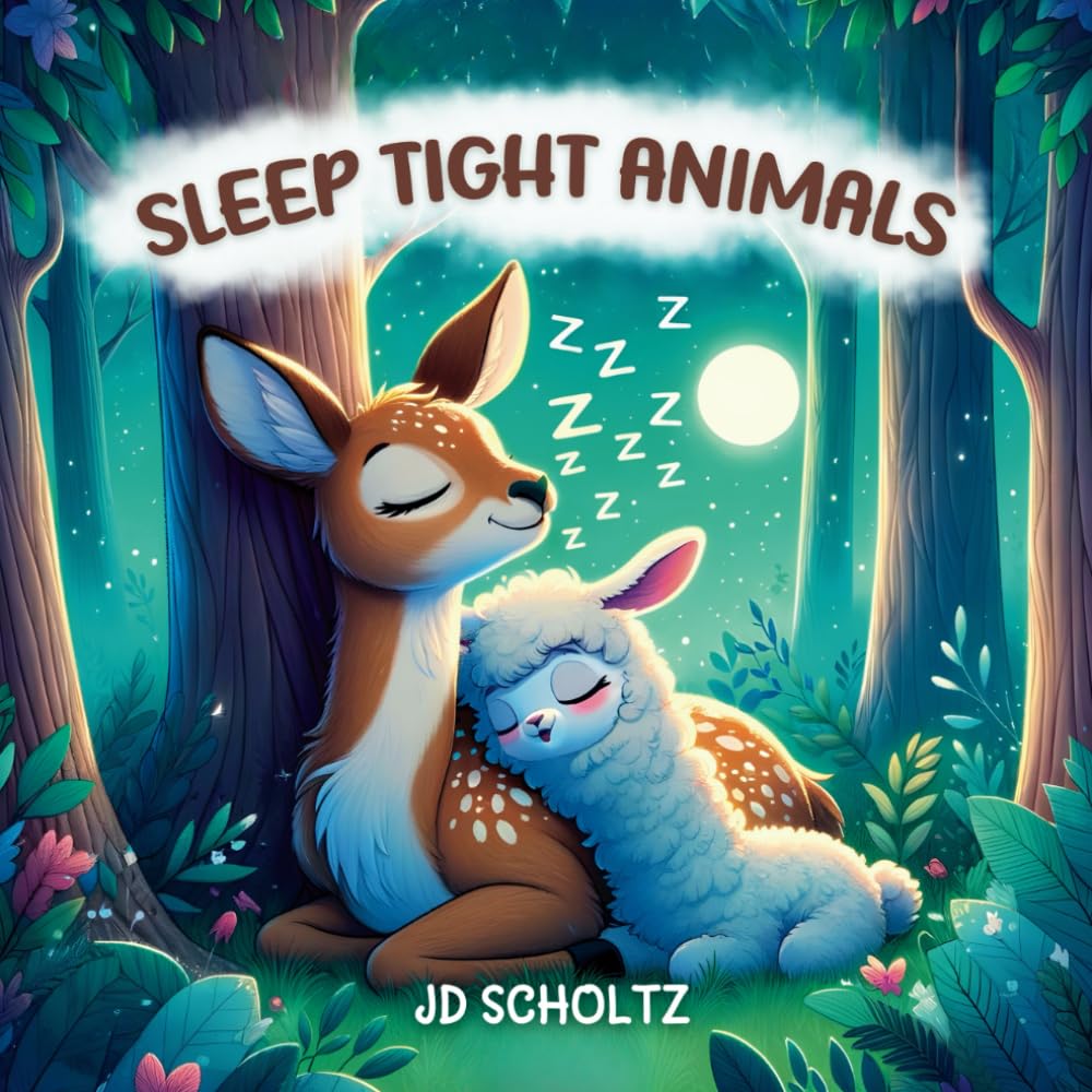 Sleep Tight Animals: 15 Bedtime Rhyming stories saying Good Night to Cute Animals, for Babies and Toddlers