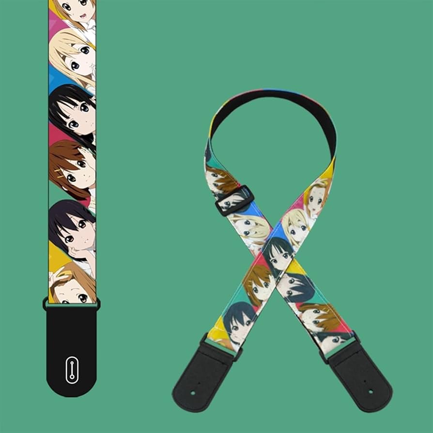 Amazon.co.jp: けいおん! ギターストラップ 放課後ティータイム 非公式
