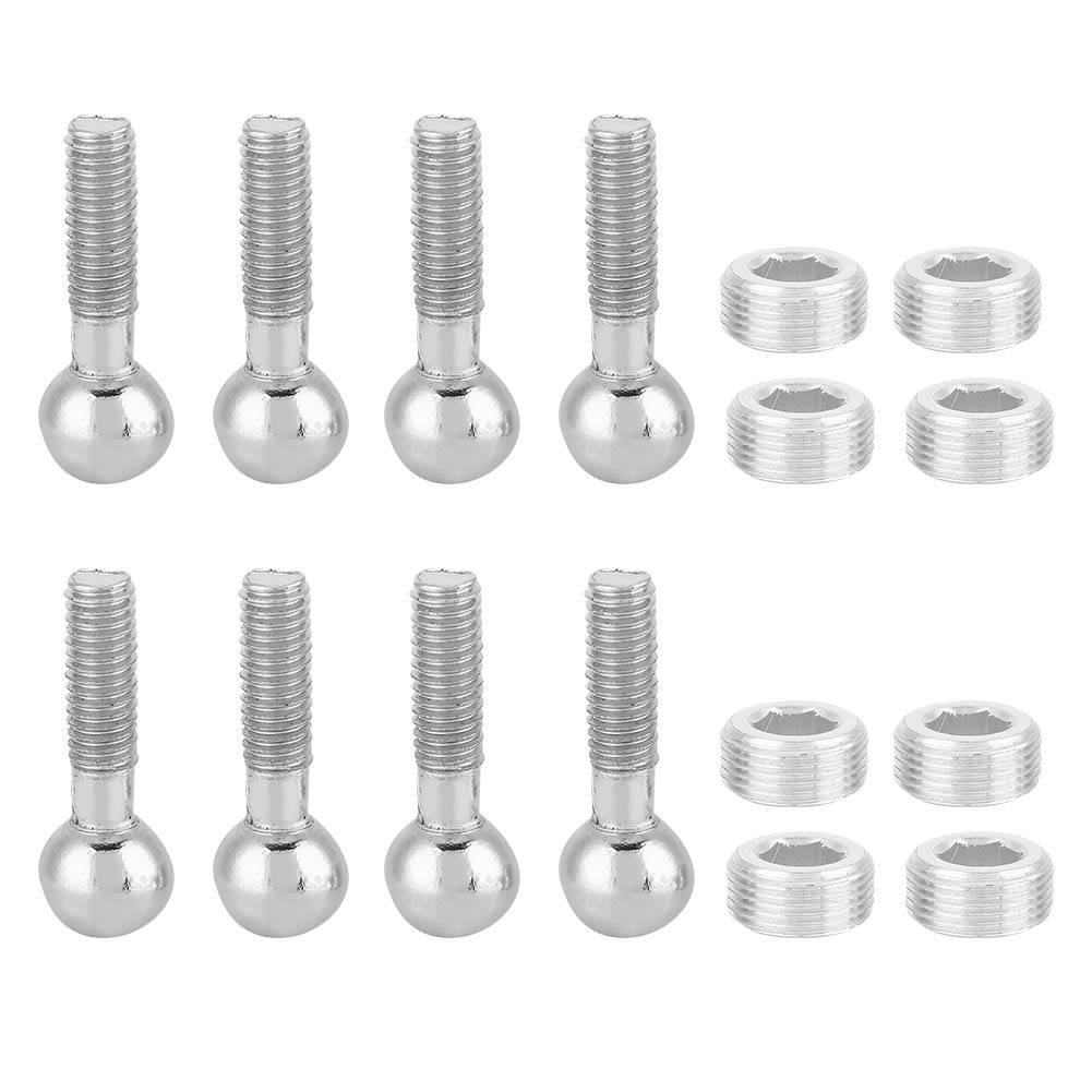Ball Head Screw, Durable Metal Construction for Precision RC Car Assembly, Threaded Fastener for Hobbyists, Mechanics, and DIY Enthusiasts