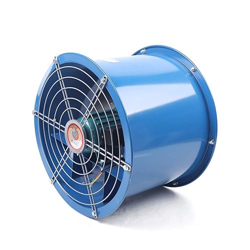 OUKANING Ventilador a prueba de explosiones de 16 pulgadas, soplador de utilidad de 550 W, 110 V, 60 HZ, velocidad de 1420 rpm, a prueba de