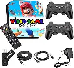 Video Game Retro Box 150.000 Jogos + 2 Controles Sem Fio (Nova Versão)