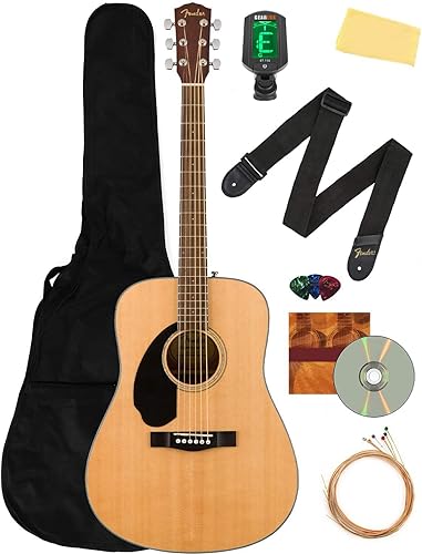 Conjuntos de guitarras acústicas Fender CD-60.