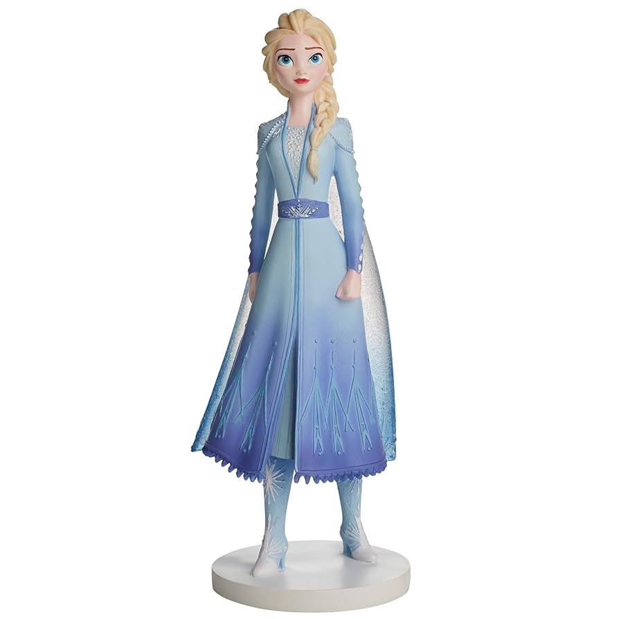 【海外限定】Disney FROZEN 2　エルサフィギュア Amazon.com: Enesco Disney Showcase Frozen II Elsa Figurine