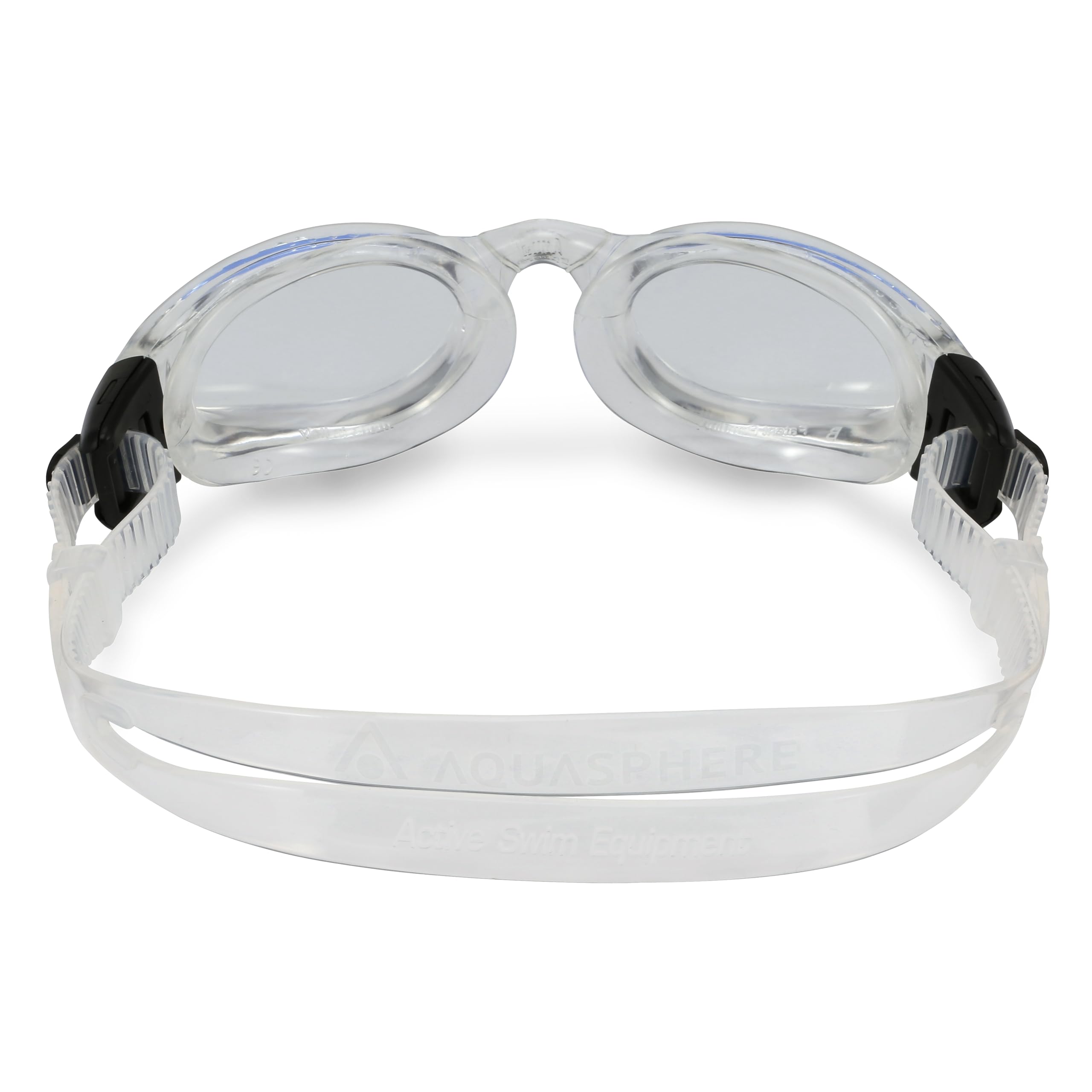 Aqua Sphere Kaiman Regular Fit okulary do pływania, przezroczysta soczewka/przezroczysta oprawka