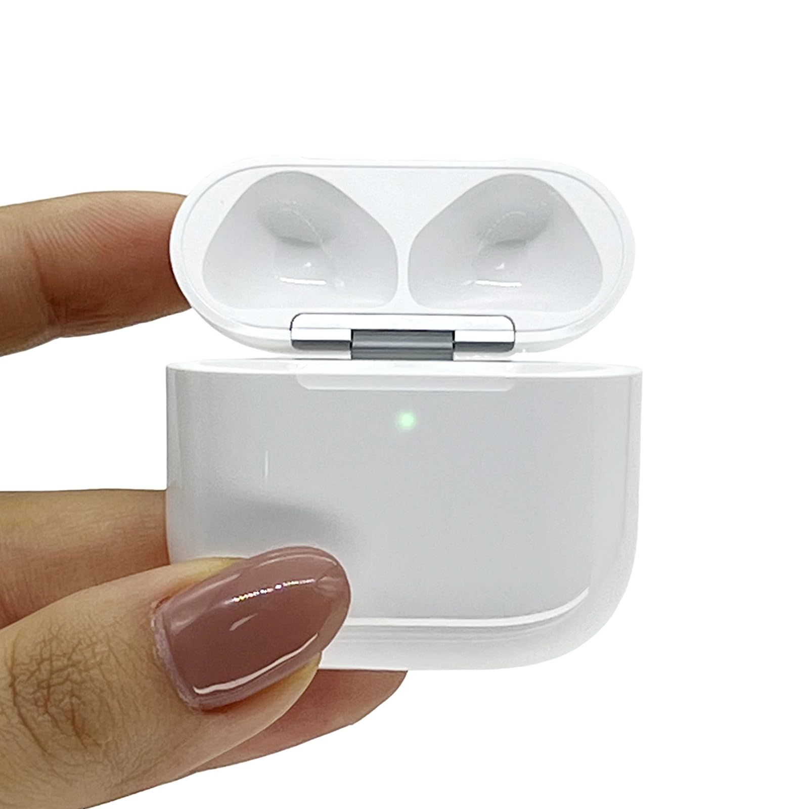AirPods本体 ホワイト　充電ケース※イヤホン無し Amazon | USB-C充電ケース AirPods 4対応 交換用充電ケース Bluetooth