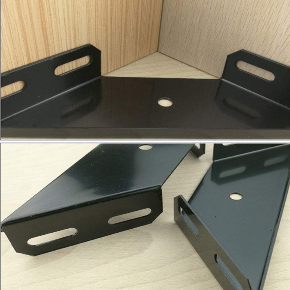 Staffa Angolare, 2 Pezzi Connettori Angolari Piastra Staffa Flangia per Impieghi Gravosi Accessori per Struttura del Letto per Mobili Giunto di Fissaggio, Tassello del Letto in Metallo 230x 92x 71mm