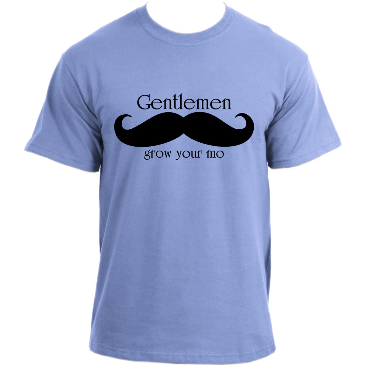 Moustache Movember Mustache November Gentlemen Grow Your Mo' Hipster T-Shirt