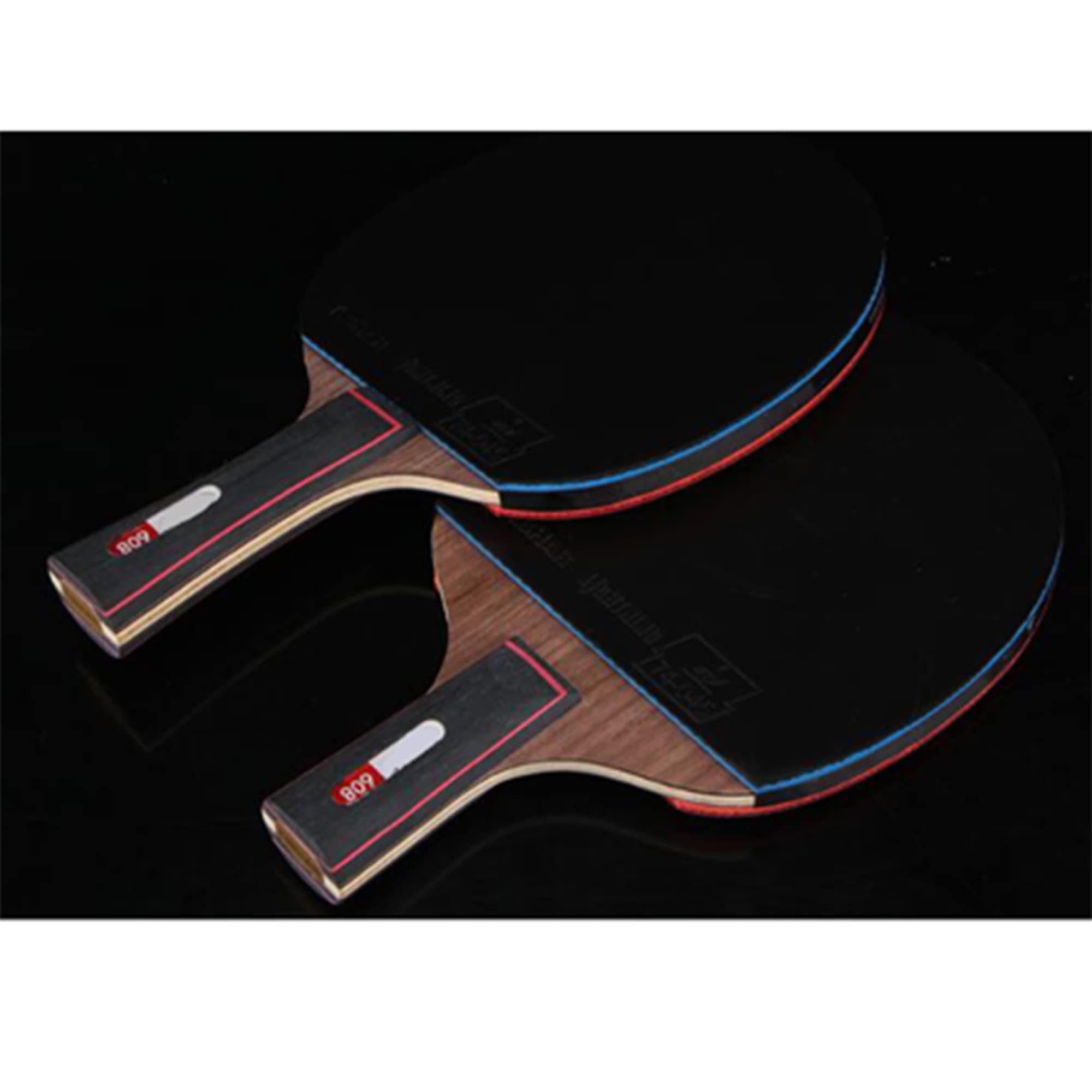 Raquette De Ping-pong Shine Ship Sound Walnut 7 Plis Offensive - Bois Noyer, Occasion Testée