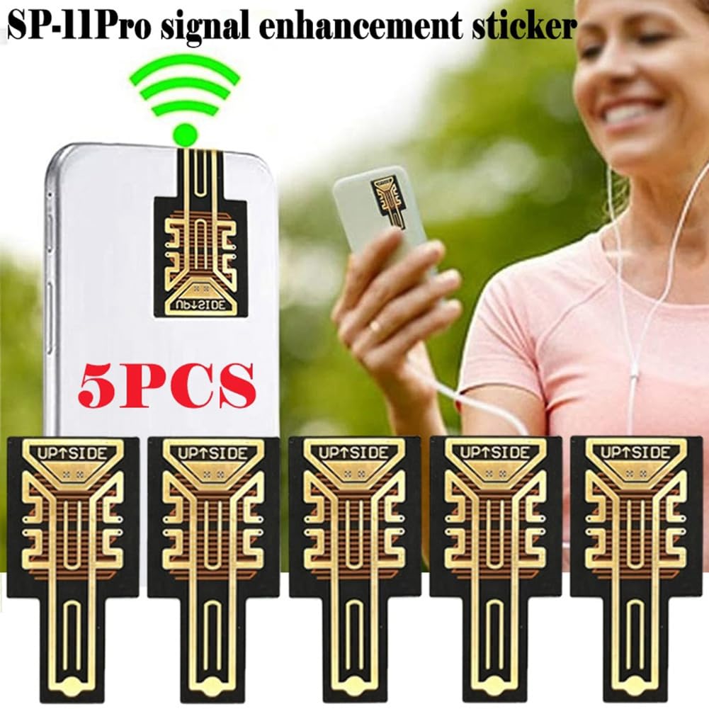5 PièCes Portable Portable Signal Enhancement Stickers Booster SP11 Pro Antenne Signal Amplificateur pour Smart Phones