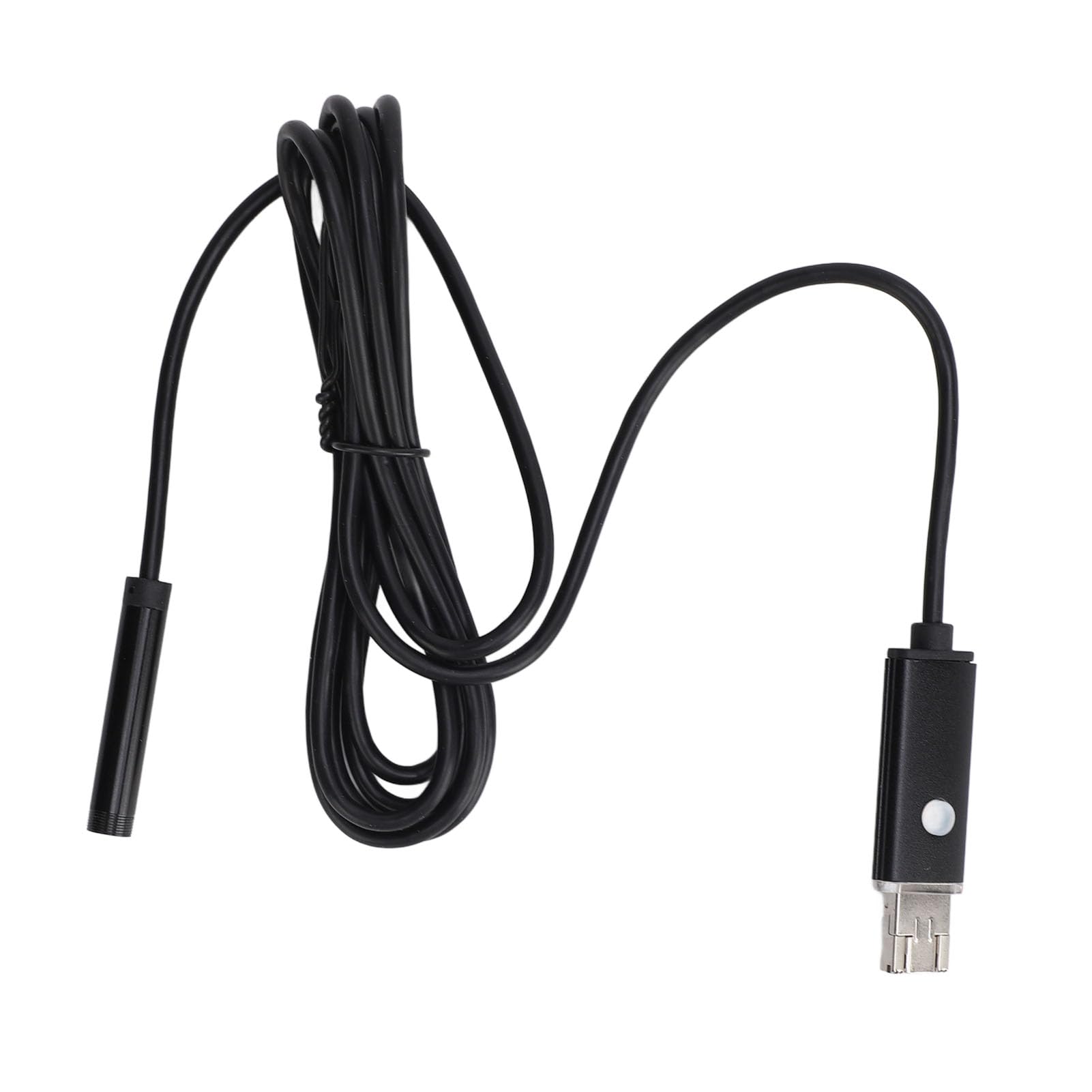 Eujgoov USB Inspection Camera, IP67 Waterproof 6 LED 8mm Lens Industrial Borescope with 2 Meters Cable, Eujgoovb1a8nqgh4m