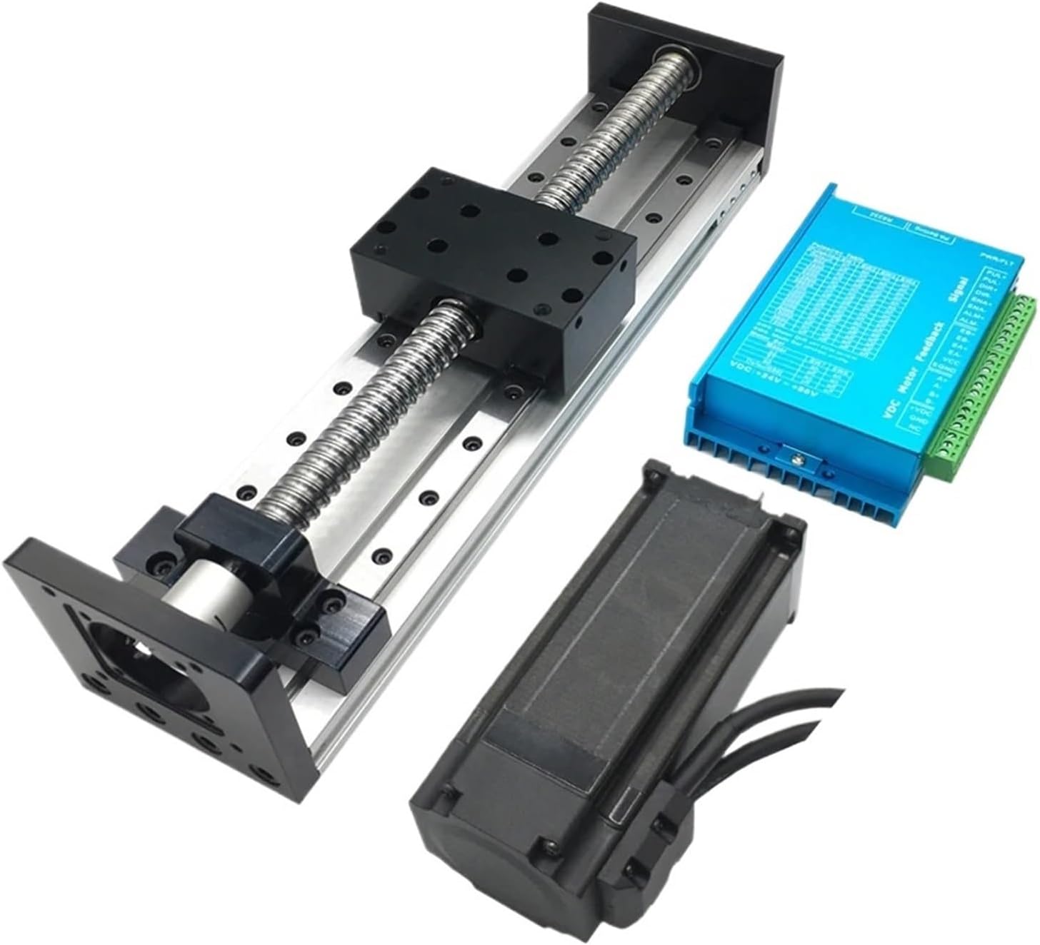 Linear Guide Rail Slide Stage Double Linear Rail XYZ Axis BallScrew SFU1204 1605 1610 for 23 Stepper Motor Max Load 60KG