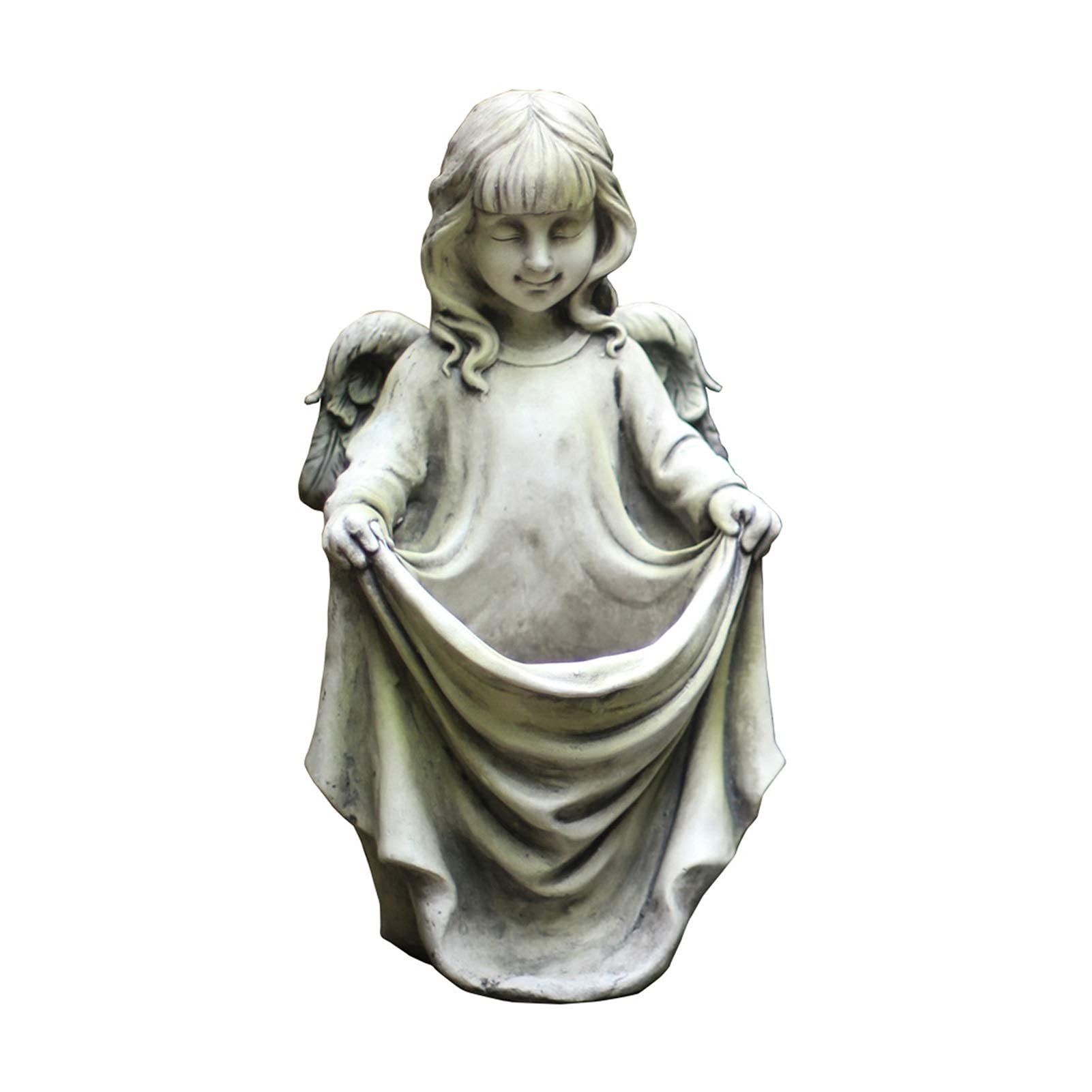 XJBTBA Maceta de jardín Ornamenti sculture Figurine Collezione Ragazza Ritratto Art Pot per pianta da Giardino Esterno Studio