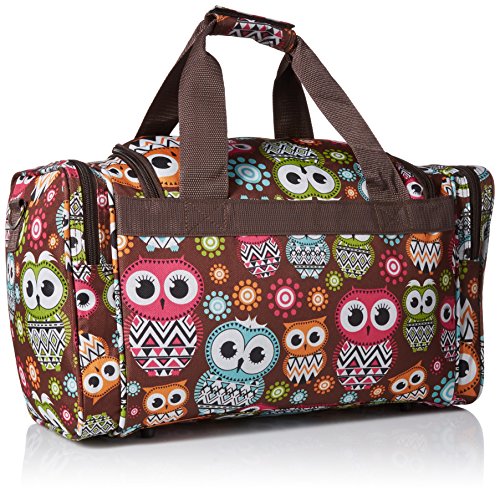 Rockland Duffel Bag, Owl, 19-Inch #TOP1