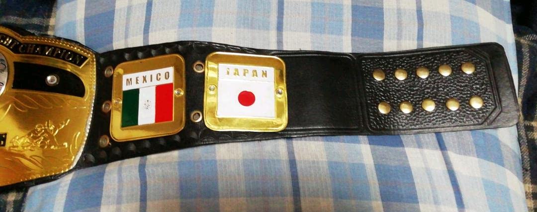 Amazon.co.jp: NWA世界ヘビー級チャンピオンベルト(馬場タイプ