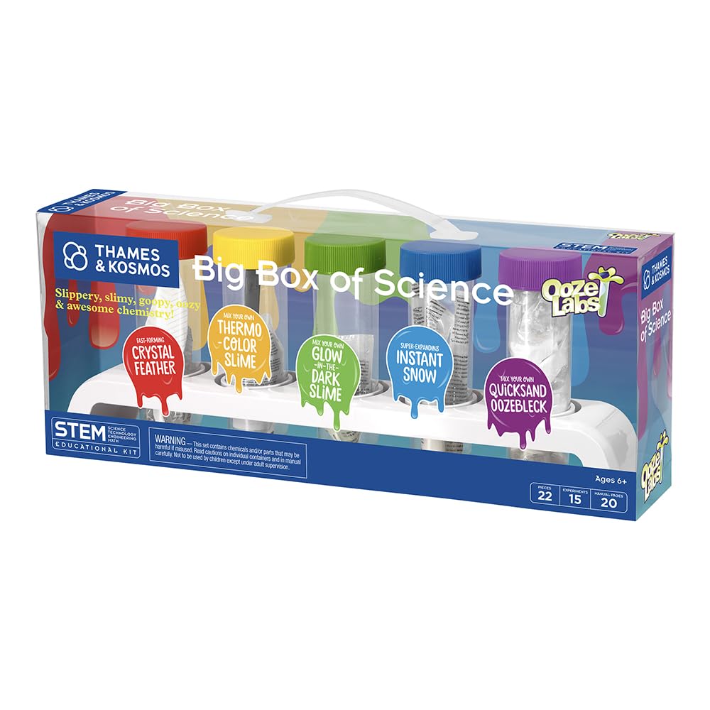 Amazon.com: Thames & Kosmos Ooze Labs: Big Box of Science | 5 Fun