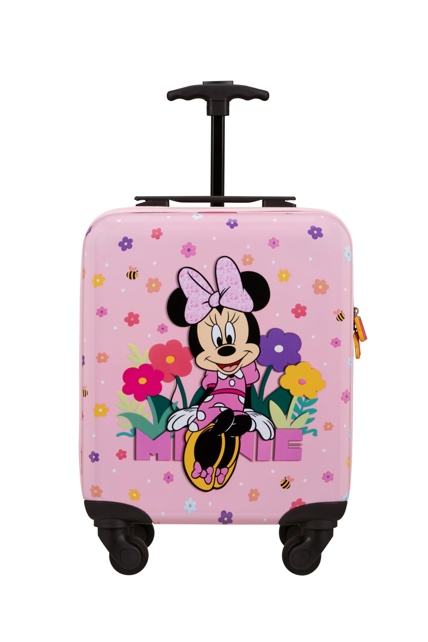 Samsonite Daydream Disney - Minnie Mouse Kinderkoffer 45 x 33 x 20 cm, 24 L - Hartschalen Handgepäck Trolley, passend für die meisten Airlines inkl. EasyJet - mit 4 Rollen - Minnie Flower Power