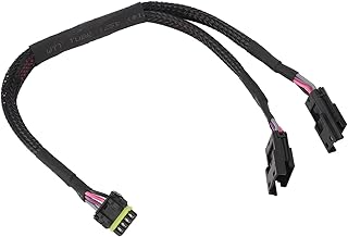 Can Bus Y Splitter Cable, Can Bus Y Splitter Harness Wire, 558 465 Long Lifespan 4 Wire Y Splitter Cable for Holley EFI