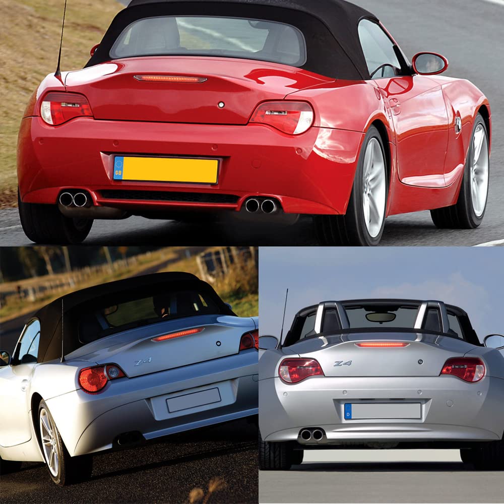 Feu Stop Troisième Haut Z4 E85 Roadster – Lentille Transparente 2.0i 2.5i 3.0i 2.2i M3.2, Réf. 63256930246 63256917378 – Remplacement Qualité Premium