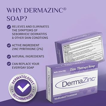 DermaZinc Bar 2% 120Gm