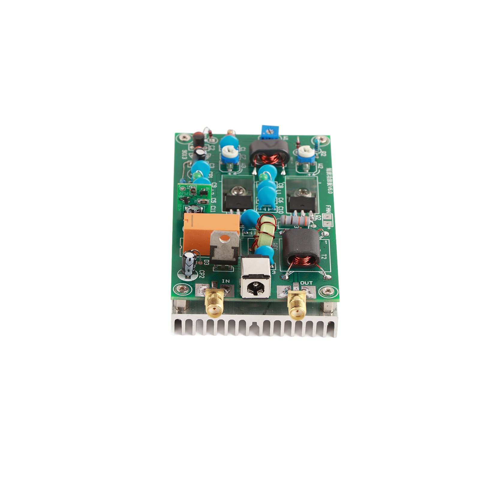 Módulo Amplificador de Potencia de Onda Corta, Circuito de Conmutación de Aluminio, Placa Amplificadora de Potencia de 30W, Placa Amplificadora de Audio DC 12-13,8 V 3-28MHz