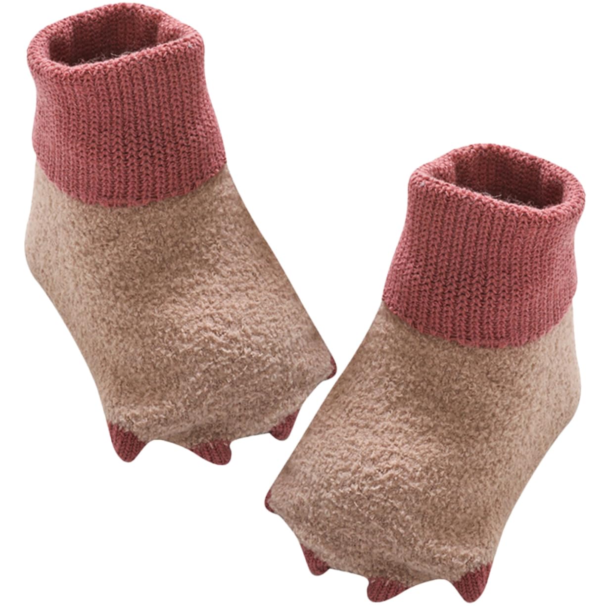 SHERCHPRY Baby Girls Winter Socks Grip Socks for Babies Soft Thicken Non-slip Ankle Length