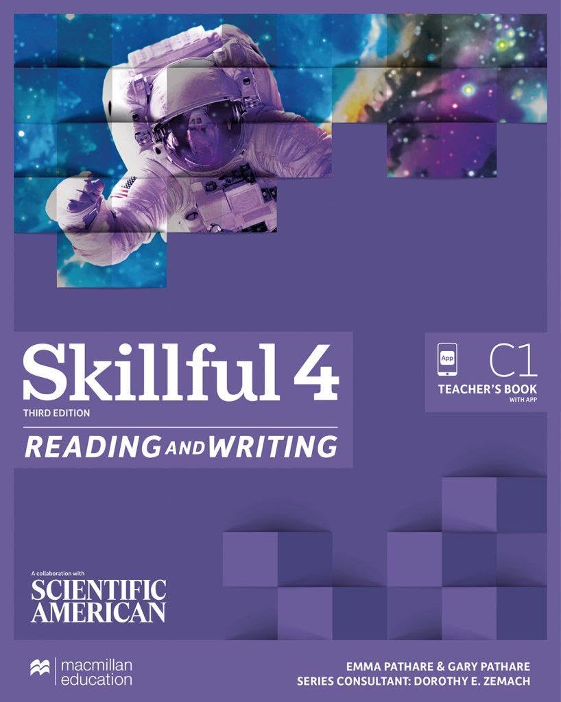 Skillful 3rd edition Level 4 – Reading and Writing: Teacher’s Book with App