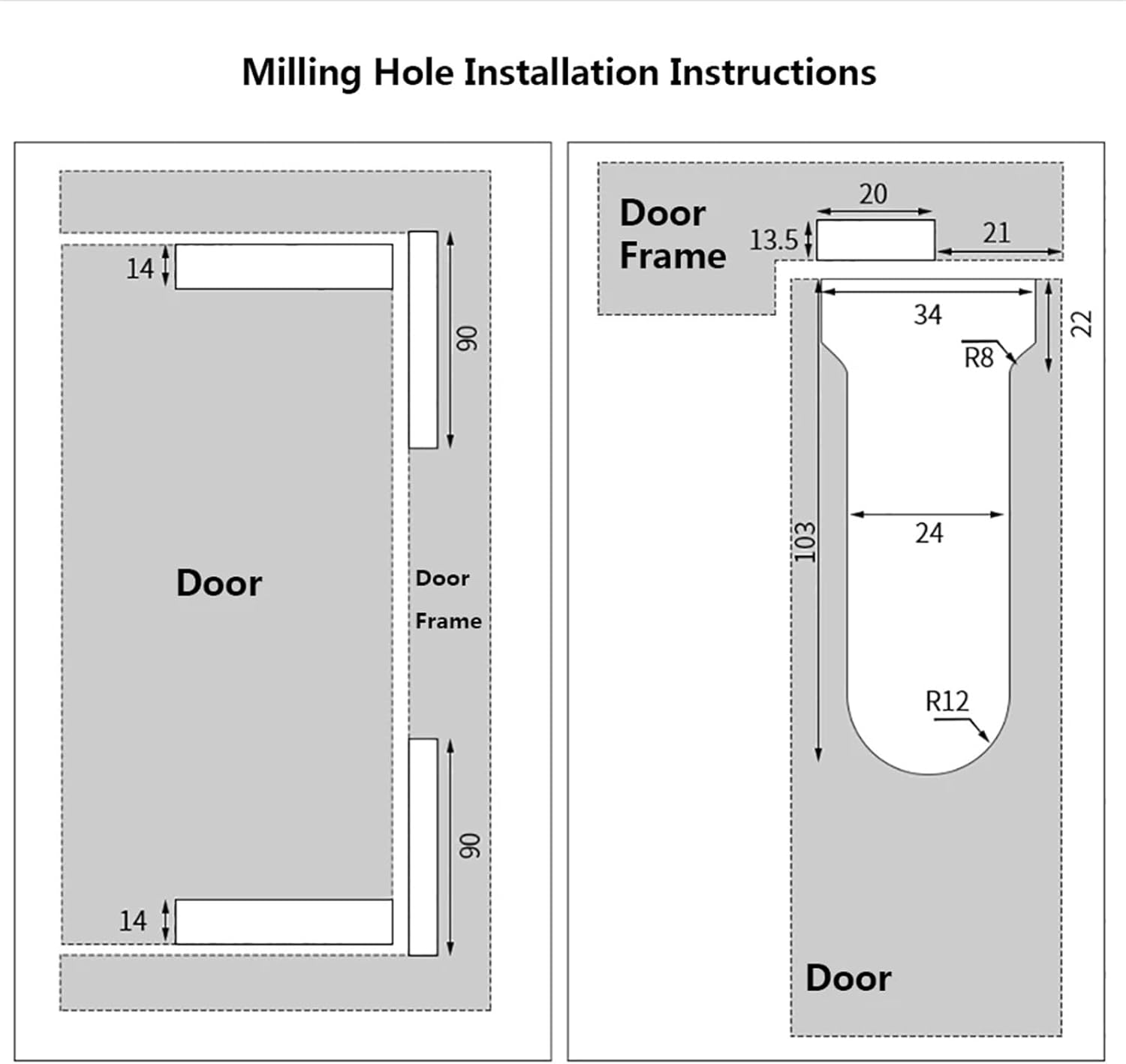 2Pcs/Sets Heaven and Earth Hinges Door Hinges Three-Dimensional Adjustable Invisible Door Hinges Heavy-Duty Hidden Hinges