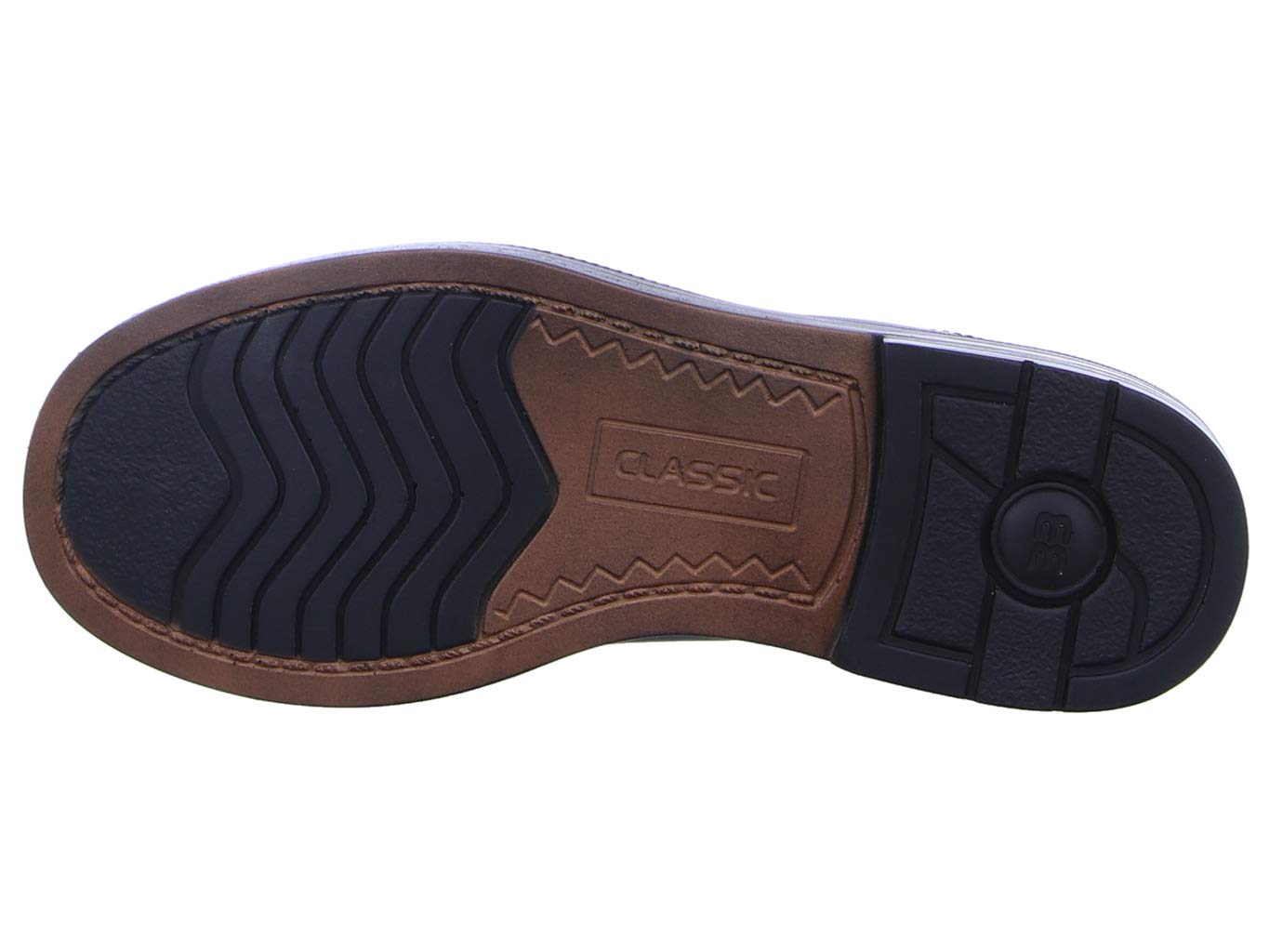 Däumling 700011-S-70 - Sandalias de Vestir de Piel para niño Negro Clipper Schwarz, Color Negro, Talla 33