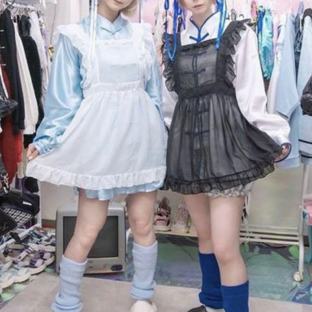 Amazon.co.jp: anonenone ジャージメイド シースルー メイド服 hauls