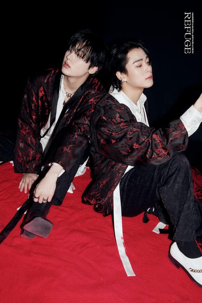 Astro Moonbin & Sanha Refuge 2nd Mini Album 2 Version Set CD+1p Poster+80p PhotoBook+1p Stand Photo+1p Postcard+2p PhotoCard+Tracking Sealed