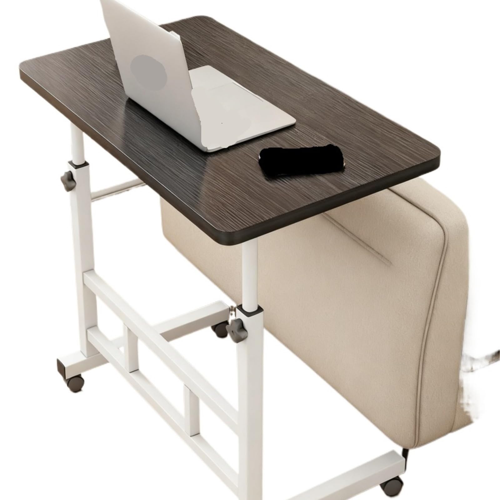 Tray table Adjustable TV Comfortable Laptop Tables Dinners For Eating Dinner Trays On Bed Sofa For Reading 60x40cm for Eating(Black)