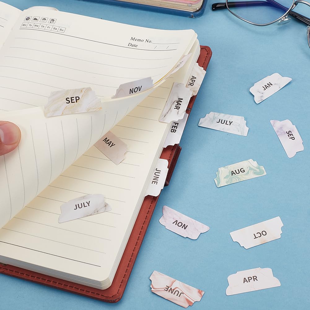 Teacher Stickers 10 Sheets Monthly Tabs Planner Stickers Days Of The