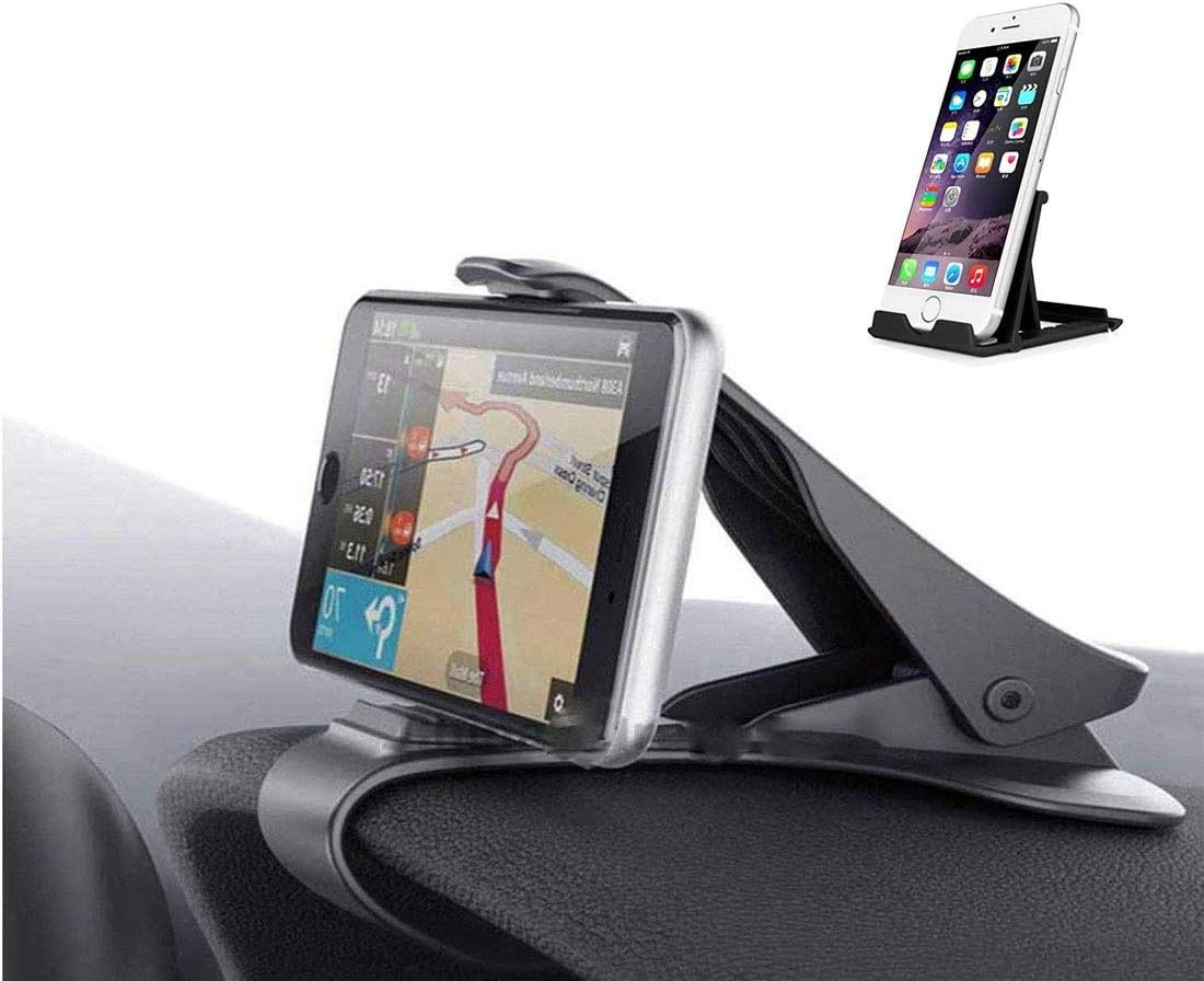King Shine Combo Offer Dashboard Silver Jaguar { Leopard } Mobile Phone Mount Stand || Car Chimti Dashboard Phone Holder Mount Mobile Clip Stand for All Smartphones And One Foldable Holder Mobile Stand