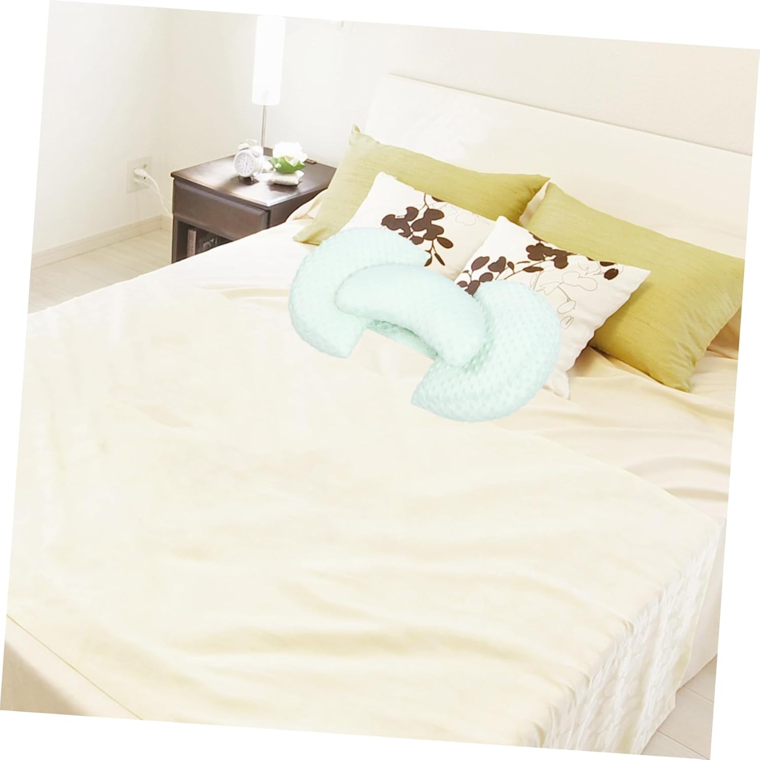 1set Multi-Functional Cooling Pregnancy Support Pillow for Side Sleeping Lumbar Cushion for Expecting Mothers Comfortable and Versatile Maternity Pillow