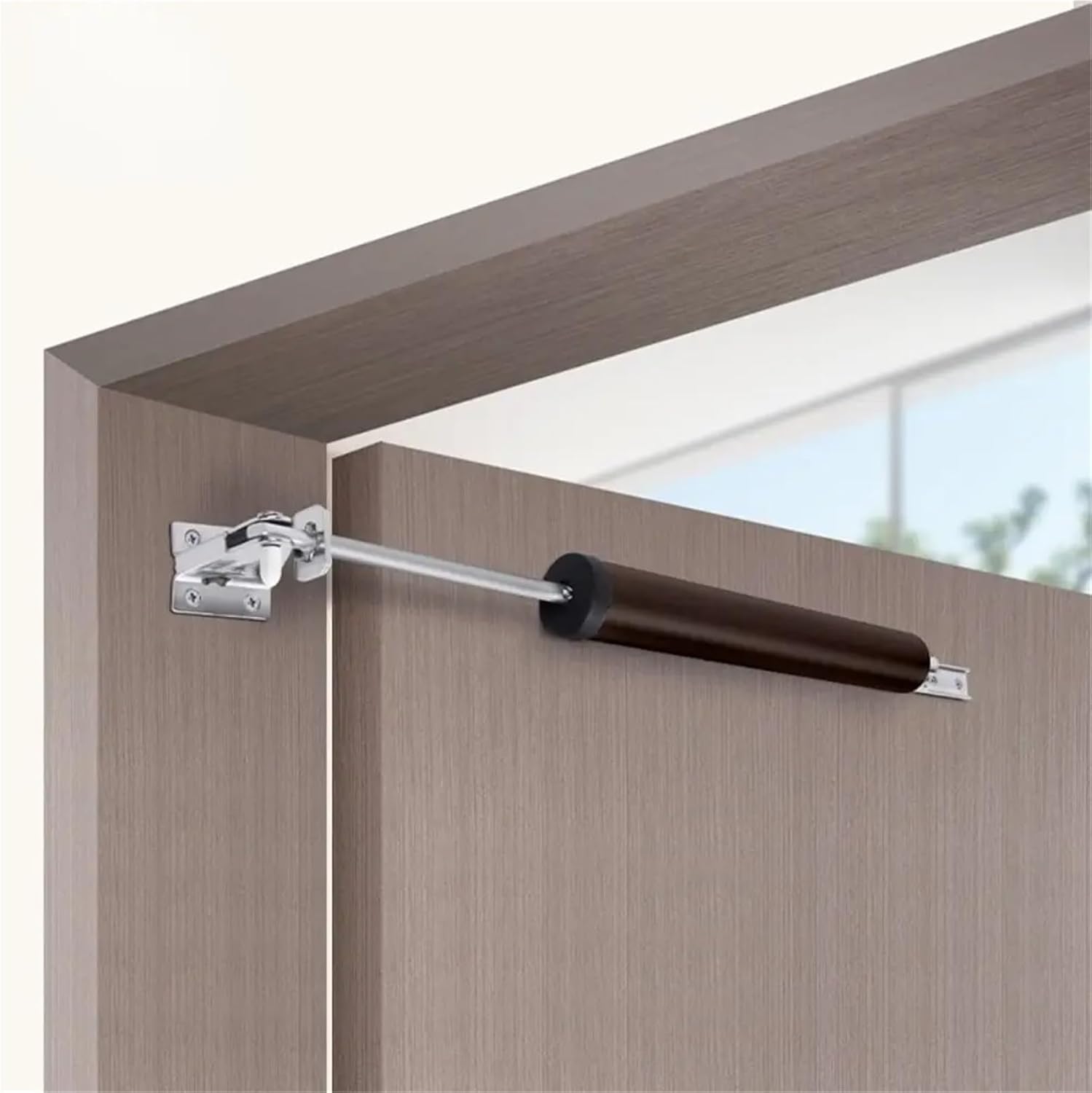 Furniture Hardware Gas Spring Door Closer Adjustable Buffer Soft Close Closing Device Positioning Stop(DVPPS01)